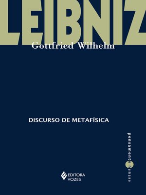 cover image of Discurso de metafísica